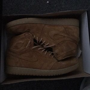 Size 11 Jordan wheat retro 1
